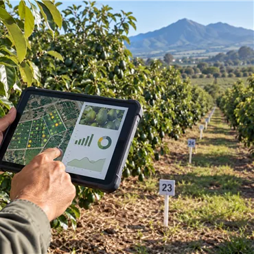 Verified avocado orchard field data